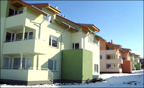 Prodej 36 bytů ve viladomech, Sokolnice, 2008–2009